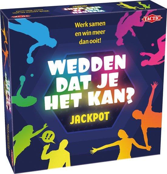 Verpakking beschadigd Wedden dat je het kan? Jackpot - Bords, Hobby en Vrije tijd, Gezelschapsspellen | Bordspellen, Nieuw, Verzenden