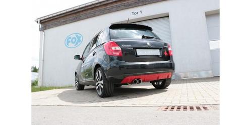 FOX Skoda Fabia sedan einddemper - 2x76 type 25, Auto-onderdelen, Uitlaatsystemen, Nieuw, Verzenden