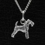 Zilveren Welsh terrier ketting hanger - klein, Verzenden, Nieuw