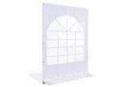 Partytent zijwand met raam | 1,5m breed | 2m hoog | PVC, Doe-het-zelf en Verbouw, Zeil en Folie, Ophalen of Verzenden, Nieuw, Zeil