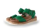 Rieker Sandalen in maat 38 Groen | 10% extra korting, Verzenden, Sandalen of Muiltjes, Zo goed als nieuw, Groen
