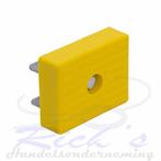 Bootkussen kunststof geel 100×130 mm op u profiel, Ophalen of Verzenden, Nieuw