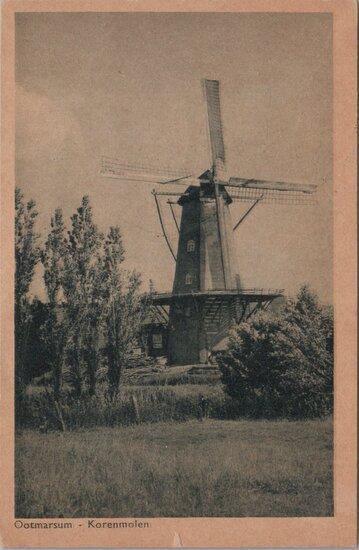 OOTMARSUM - Korenmolen, Verzamelen, Ansichtkaarten | Nederland, Verzenden