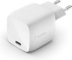 Belkin USB-C Oplader 30W - GaN Snellader - Wit, Verzenden, Nieuw