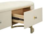 BANK MET LADES SHARON CM 120X40X43, Ophalen of Verzenden, Nieuw