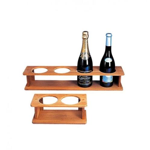 Teak rek voor 2 Flessen - ARC Marine, Watersport en Boten, Accessoires en Onderhoud, Nieuw, Ophalen of Verzenden