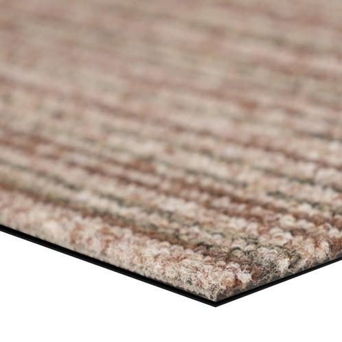 SALE!! - Tapijttegel Meistro lines Bouclé Donkerrood, Huis en Inrichting, Stoffering | Vloerbedekking, Nieuw, Ophalen of Verzenden