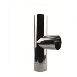 Enkelwandig rookkanaal 125mm met strakke gladde aansluiting, Huis en Inrichting, Kachels, Ophalen of Verzenden