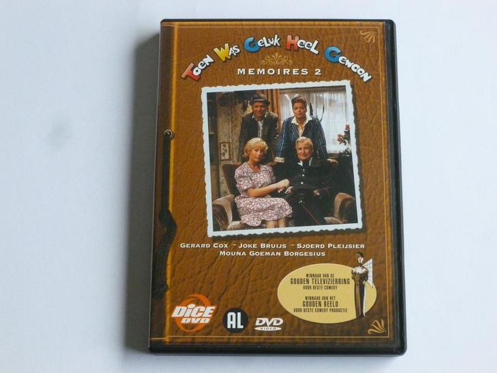 Toen was Geluk heel gewoon - Memoires 2 / Gerard Cox, Joke B, Cd's en Dvd's, Dvd's | Tv en Series, Zo goed als nieuw, Verzenden