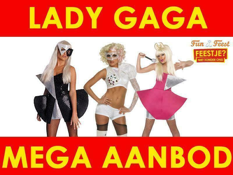 Sluipmoordenaar Acquiesce schaal ≥ Lady Gaga carnavalskleding- Mega aanbod Lady Gaga kleding —  Carnavalskleding en Feestkleding — Marktplaats