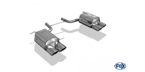 FOX Mercedes SLK type 171 - 4/6 cilinder einddemper rechts/l, Auto-onderdelen, Uitlaatsystemen, Nieuw, Verzenden