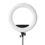 Caruba RGB Round Vlogger 18 inch LED set met tas zwart -, Verzenden, Gebruikt, Overige merken