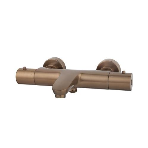 Badmengkraan Thermostatisch BWS Cemal Geborsteld Brons Koper, Doe-het-zelf en Verbouw, Sanitair, Kraan, Nieuw, Ophalen of Verzenden