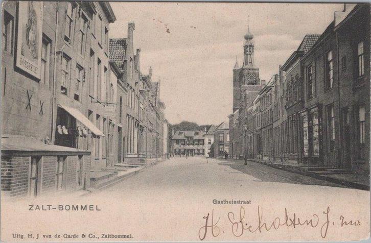 ZALT-BOMMEL - Gasthuisstraat, Verzamelen, Ansichtkaarten | Nederland, Verzenden