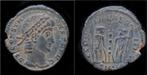 337-350ad Roman Constans Ae follis Brons, Postzegels en Munten, Verzenden