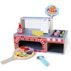 Ecotoys 34-delige houten pizzaria speelgoed set inclusief, Kinderen en Baby's, Speelgoed | Overig, Ophalen of Verzenden, Nieuw