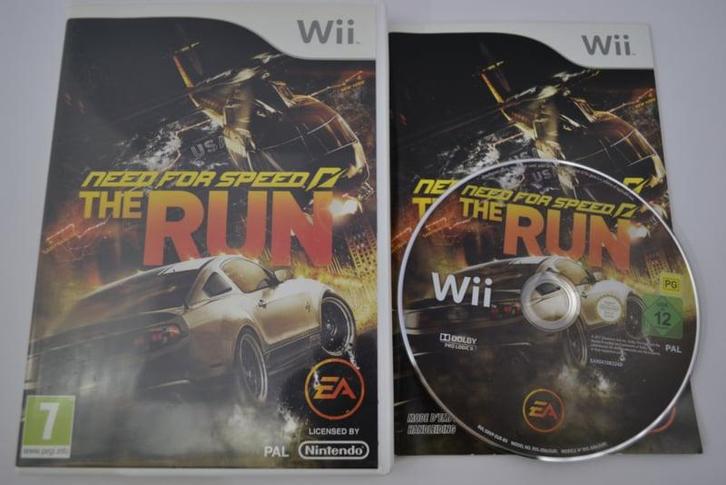Need For Speed The Run (Wii FAH), Spelcomputers en Games, Games | Nintendo Wii, 1 speler, Zo goed als nieuw, Verzenden