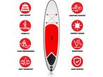 SUP Board Opblaasbaar Rood/Wit, Verzenden