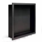 Inbouwnis 30x30 mat zwart, Verzenden, Nieuw, Douche