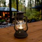 Solar LED lantaarn Oil - tafellamp op zonne energie, Tuin en Terras, Buitenverlichting, Kunststof, Verzenden, Minder dan 50 watt