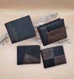 100% leren Portemonnee voor mannen - diverse modellen -, Nieuw