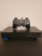Zwarte Phat Playstation 2 (SCPH-30004) + Orginele Controller, Spelcomputers en Games, Spelcomputers | Sony PlayStation 2, Ophalen of Verzenden