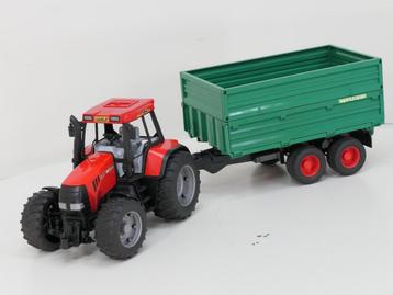 Schaal 1:16 Bruder 2096 tractor Case III CVX170 met Wilge... beschikbaar voor biedingen