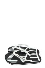 EA7 Emporio Armani slippers maat 41, Armani, Verzenden, Zwart, Nieuw