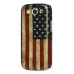 retro vlag Amerika USA hard cover hoesje Galaxy S3 i9300
