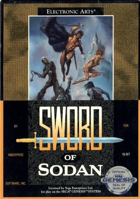 Sword of Soda - Sega Genesis - NTSC (Losse Cassette), Spelcomputers en Games, Games | Sega, Zo goed als nieuw, Ophalen of Verzenden