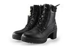 Mustang Veterboots in maat 40 Zwart | 10% extra korting, Kleding | Dames, Schoenen, Verzenden, Zwart, Overige typen, Zo goed als nieuw