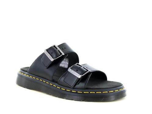 -5% Dr. Martens  Dr. Martens New shores slide  maat 45, Kleding | Heren, Schoenen, Slippers, Zwart, Nieuw, Verzenden