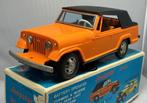Daiya - Speelgoedauto Plastic Battery Operated Jeepster,, Antiek en Kunst, Antiek | Speelgoed