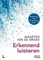 9789401490108 Erkennend luisteren Maarten van de Broek, Verzenden, Nieuw, Maarten van de Broek