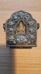 Gau, reis altaar amulet doos - Tibet - midden 20e eeuw, Antiek en Kunst