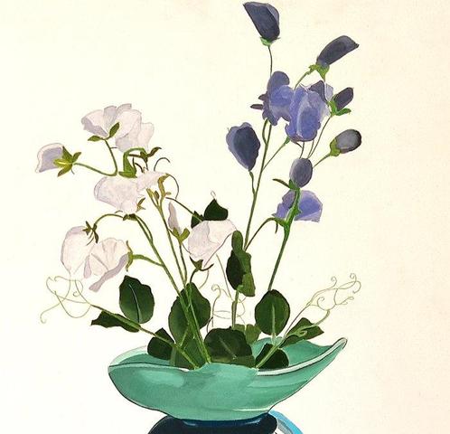 Antonio Perotti - Still Life Vaso in vetro con fiori, Antiek en Kunst, Kunst | Schilderijen | Modern