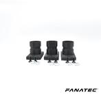 Kleur Zwart 3-Pack Fanatec QR1 Stuurhouder voor Sim Rig, Nieuw