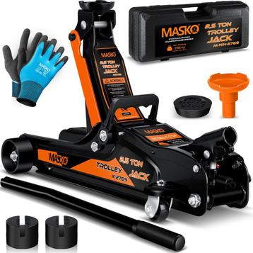 MASKO Hydraulische Autokrik - Garagekrik - 2.5 Ton - Oranje beschikbaar voor biedingen