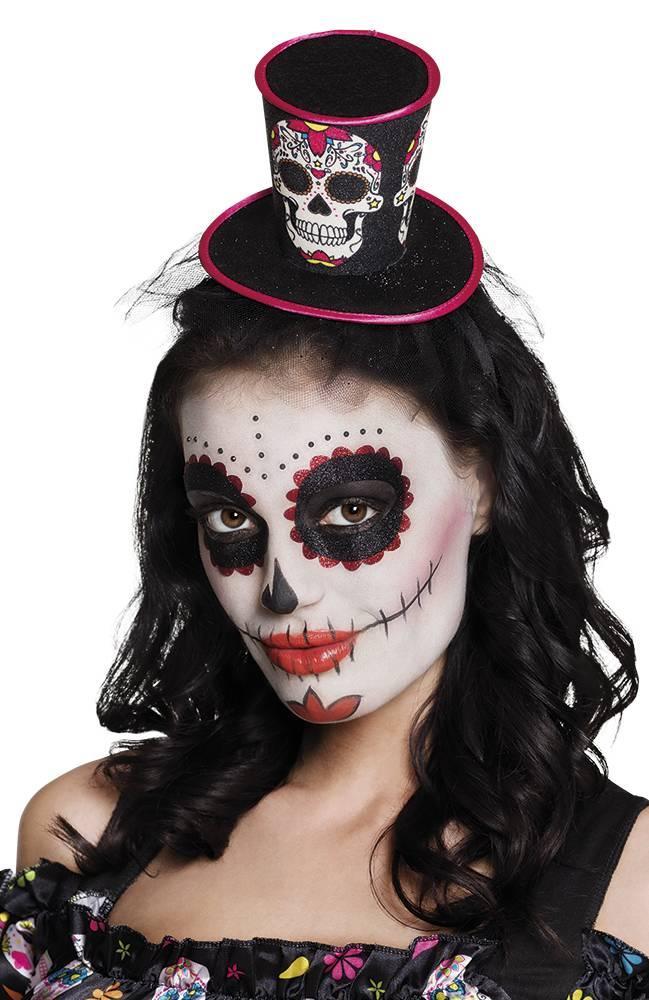 Tiara ‘La Flaca’ (Dia de los Muertos kroon), Hobby en Vrije tijd, Feestartikelen, Nieuw, Verzenden