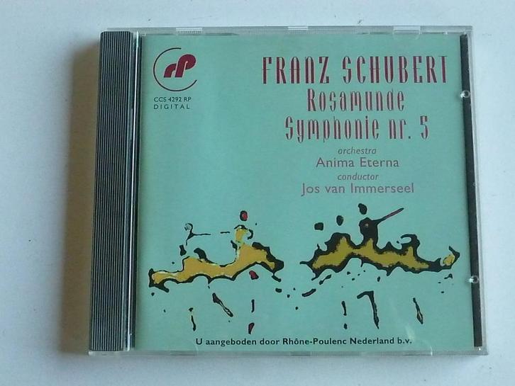 Franz Schubert - Symphonie 5 / Jos van Immerseel, Cd's en Dvd's, Cd's | Klassiek, Zo goed als nieuw, Verzenden