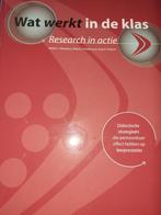 Wat werkt in de klas (Research in actie) 9789074233798, Boeken, Verzenden, Zo goed als nieuw, R.J. Marzano