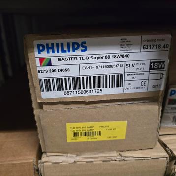 PHILIPS MASTER TL-D Super 80 18 watt kleur 840 beschikbaar voor biedingen