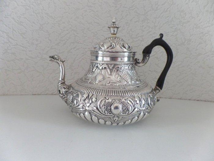 R. J. Spaanstra Friese - Theepot - .934 zilver - 1887, Antiek en Kunst, Antiek | Goud en Zilver