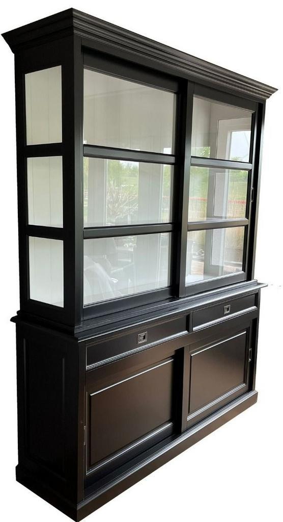 Buffetkast zwart Montfoort 180cm, Huis en Inrichting, Kasten | Buffetkasten, Ophalen of Verzenden