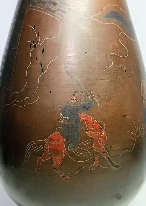 Vaas - Brons - China - Qing Dynastie (1644-1911), Antiek en Kunst, Antiek | Overige Antiek