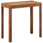 Bartafel Acacia 110cm - Honing | Retourdeal! 42% Korting, Huis en Inrichting, Tafels | Statafels, Ophalen of Verzenden, Nieuw