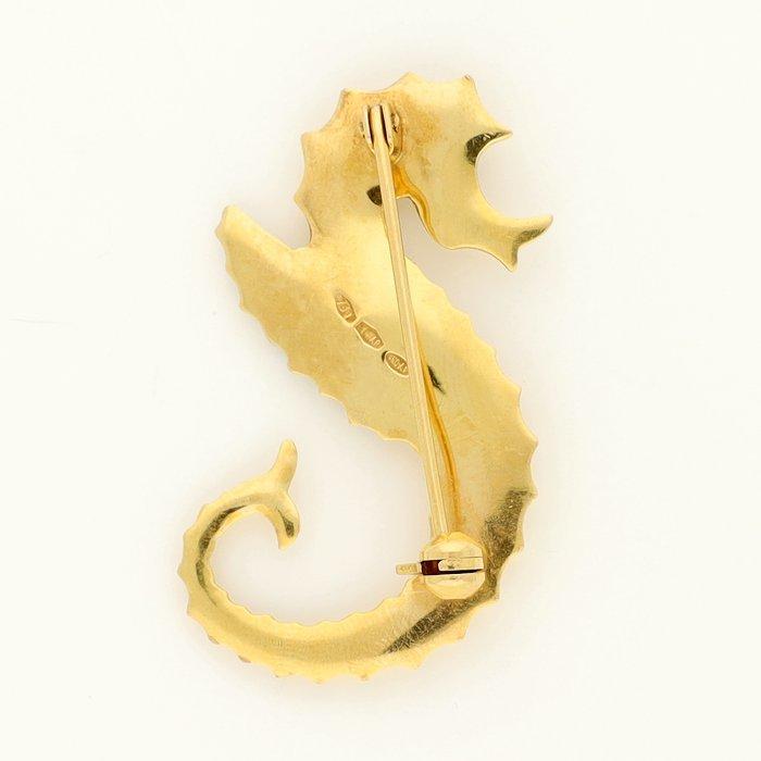 Broche - 18 karaat Geel goud, Sieraden, Tassen en Uiterlijk, Antieke sieraden