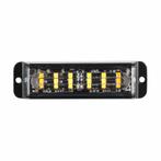 LED bumper flitser - Oranje - 6 LED - R10/R65 - 13cm, Auto diversen, Ophalen of Verzenden