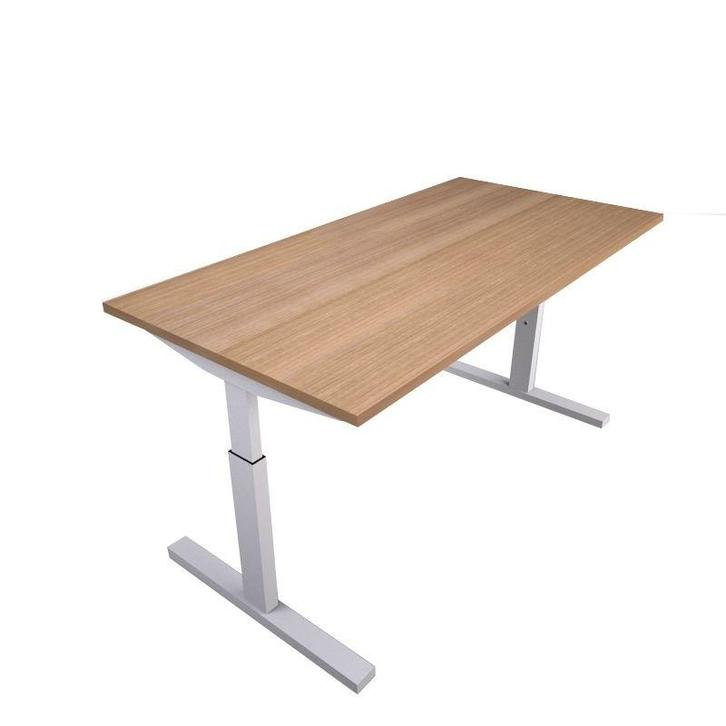 Recht T-poot bureau, 160 x 80 cm, Zakelijke goederen, Kantoor en Winkelinrichting | Kantoormeubilair en Inrichting, Ophalen of Verzenden