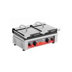 Gold Catering Equipment | Panini Grill | Gegroefd | Dubbel |, Ophalen of Verzenden, Nieuw in verpakking